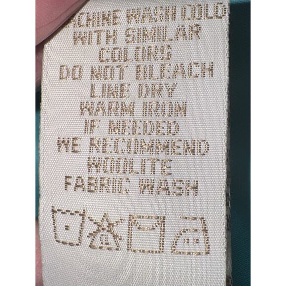 Jonathan Martin Studio Women’s Aqua/Brown Spaghetti Strap Cocktail Dress Size 8 - Picture 9 of 9